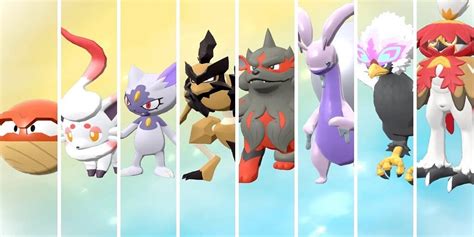 All the Hisuian Forms In Pokémon Legends - Arceus