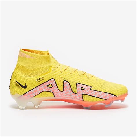 Nike Zoom Mercurial Superfly IX Elite FG - Giallo Strike/Sunset Glow ...