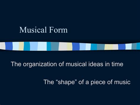 Musical Form