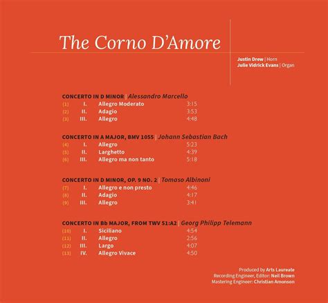 The Corno D'Amore – Tonsehen