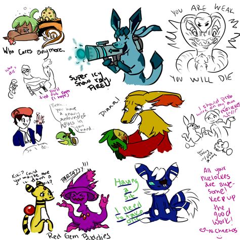 Screenshot nuzlocke fanart collage thing by NyanCheetos on DeviantArt