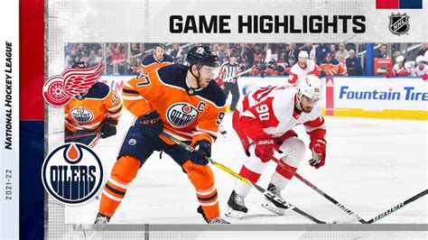 Red Wings @ Oilers 3/15 | NHL Highlights 2022 - Win Big Sports