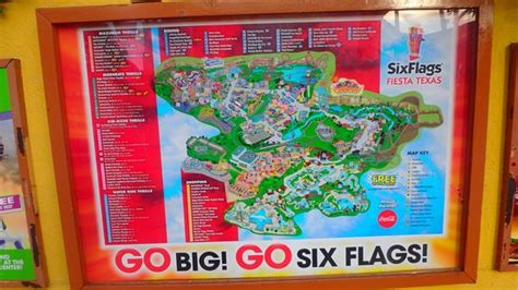 Six Flags Fiesta Texas Map - Maping Resources