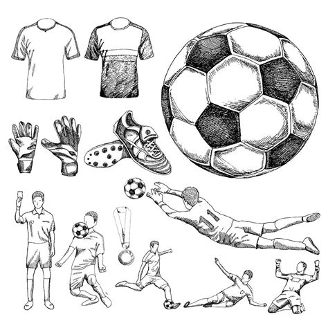 Soccer Drawing | Soccer drawing, Soccer art, Football drawing