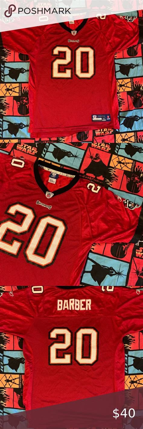 Reebok Tampa Bay Buccaneers Ronde Barber Jersey | Tampa bay buccaneers, Tampa, Barber