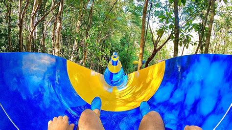 World's Longest Waterslide at Escape Theme Park in Malaysia (1.1km ...