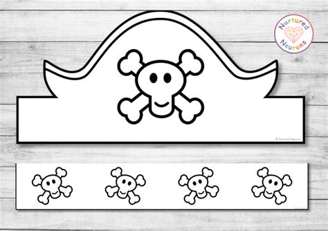 Pirate Hat Coloring Page