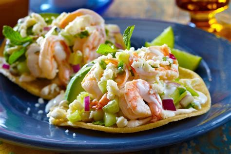 Shrimp Aguachile Tostaditas | Cacique® Foods