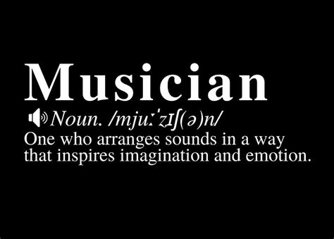 Musician Definition One who arranges sounds in a Painting by Evans Bell ...