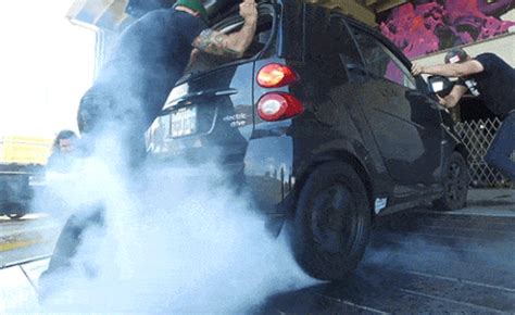 Yes, You Can Make an Electric Smart Car Do a Burnout (If You've Got All Day)