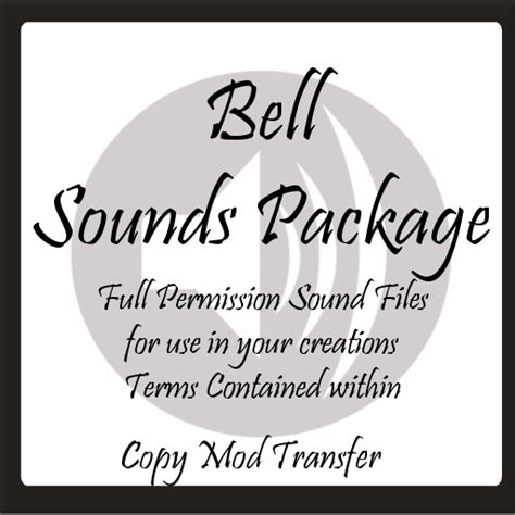 Second Life Marketplace - Bell Sounds by 'Sound It Out'