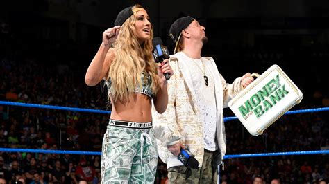 Carmella & James Ellsworth address the Women's Money in the Bank Ladder Match controversy ...