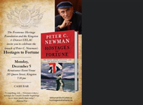 Book Launch for Peter C. Newman – Frontenac Heritage Foundation