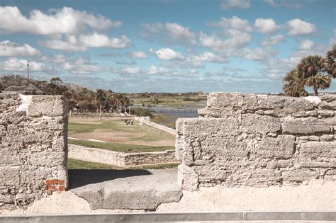 How To Visit The St. Augustine, Florida Fort Castillo de San Marcos Red ...