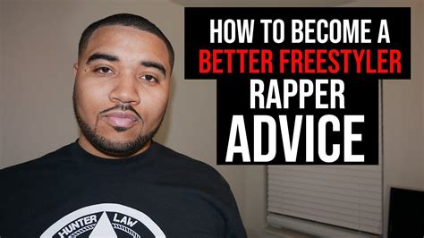 How To Freestyle Rap And Get Better Every Time | RAPPER ADVICE - YouTube