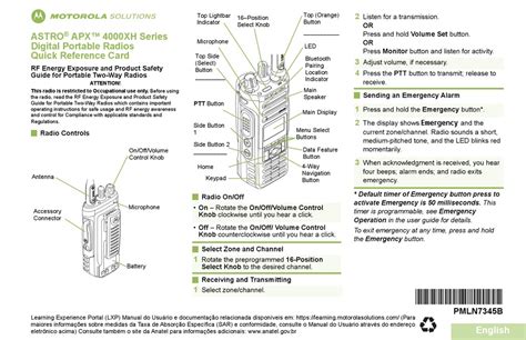 Motorola Apx 4000 User Manual