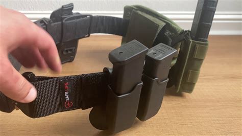 BATTLE BELT - Home Defense Setup and Safelife tactical belt review - YouTube