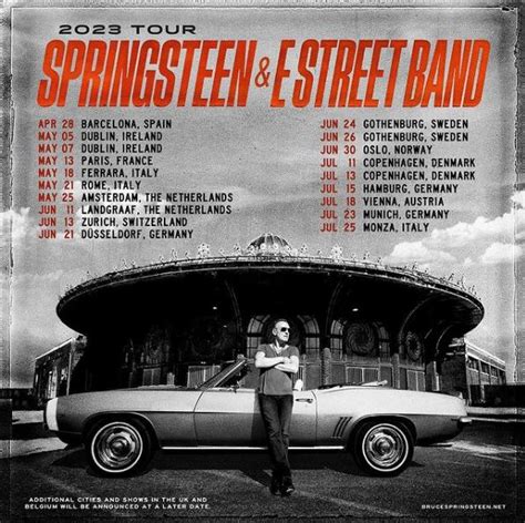 Concert Bruce Springsteen op 11 juni 2023 in Landgraaf!! - Pinkpop 2025