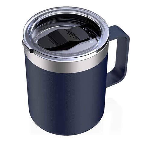 Wonderful Stainless Steel Beer Mug With Handle 14oz - Everich