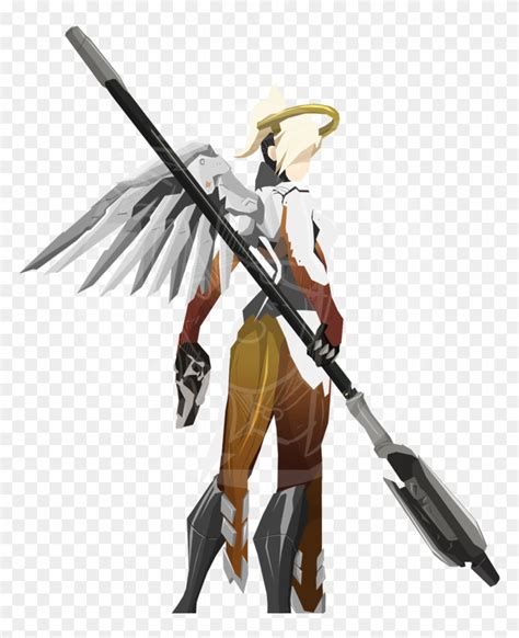 Mercy Overwatch Png - Overwatch Mercy Png, Transparent Png - 834x958 ...