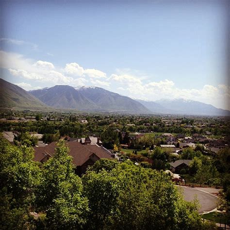 Springville, Utah skyline looking south. ##photoadaymay #s… | Flickr