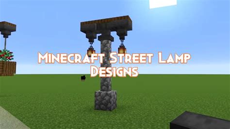 Minecraft Street Lamp Designs - Pillar Of Gaming