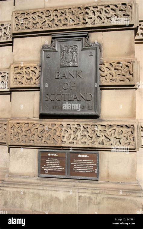 Halifax Bank of Scotland HBOS on the mound Edinburgh Stock Photo - Alamy