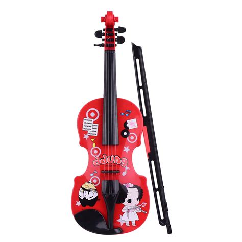 Suzicca Kids Little Violin with Violin Bow Fun Educational Musical ...