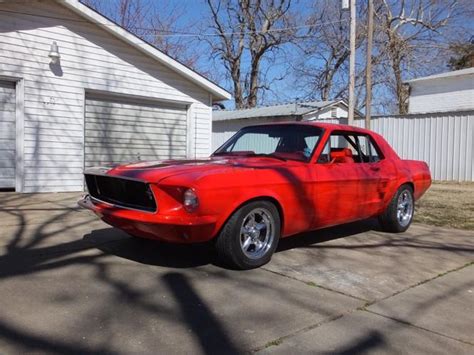 1967 Ford Mustang Coupe Red Manual for Sale in Newark, New Jersey Classified | AmericanListed.com