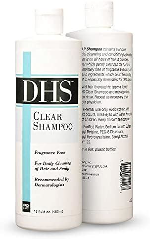 Dhs Clear Shampoo, 16 Oz - Erics Bargains