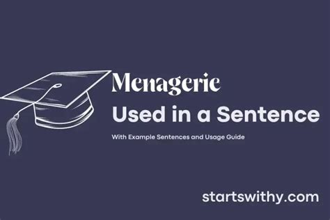 MENAGERIE in a Sentence Examples: 21 Ways to Use Menagerie