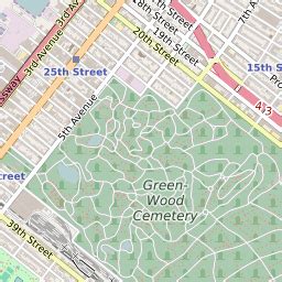 Map Of Sunset Park Brooklyn - Topographic Map World