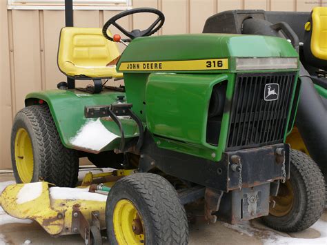 1978 John Deere 316 Lawn & Garden and Commercial Mowing - John Deere MachineFinder