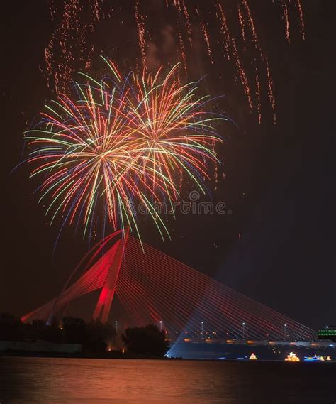 Fireworks Event at Putrajaya, Malaysia Editorial Image - Image of ...