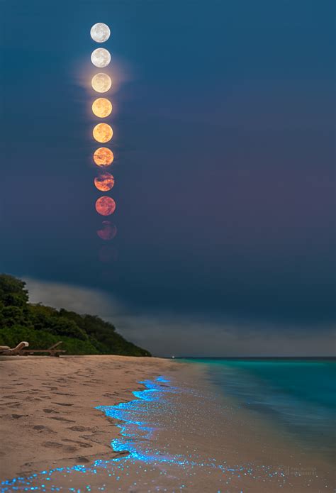 Sparkling Moonset - Petr Horálek Photography