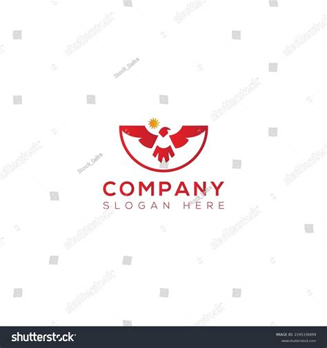 Eagle Vector Art Logo Design Stock Vector (Royalty Free) 2195336899 ...