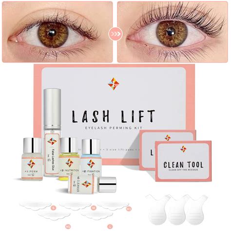 Saisze Lash Lift Kit Upgraded Version Glue Complete Eyelash Lift Kit ...