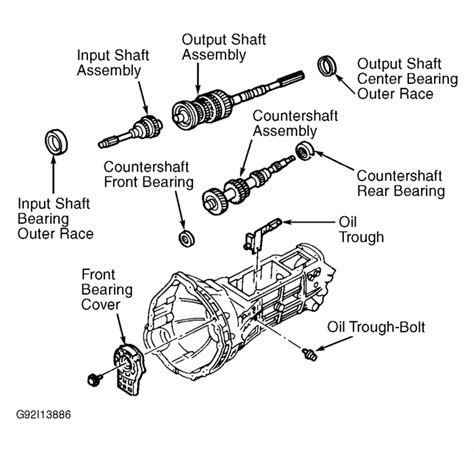 [DIAGRAM] Ford Ranger Manual Transmission Parts Diagram - MYDIAGRAM.ONLINE