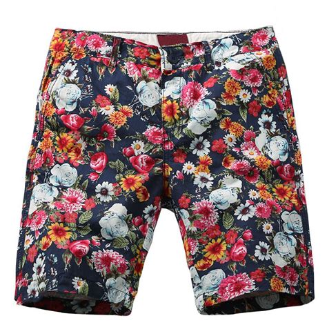 Mens Floral Printed Bermuda Shorts CW140465