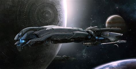 ArtStation - space ship concept art, Daehong Jang | Space ship concept ...