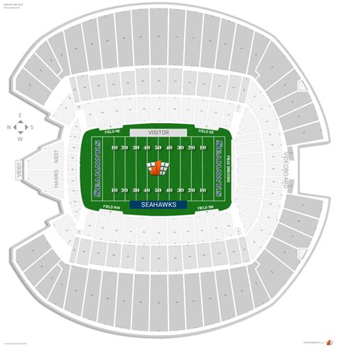 Seattle Seahawks Seating Guide - CenturyLink Field - RateYourSeats.com