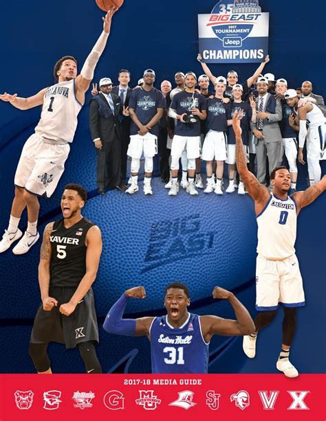 2017-18 BIG EAST Men's Basketball Media Guide by BIG EAST Conference ...