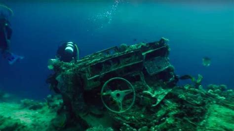 This Shipwreck Has Been Hiding A Toyota Graveyard For 42 Years | Motorious