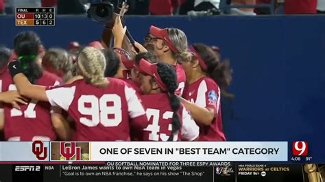 OU Softball Team Up For Multiple Awards