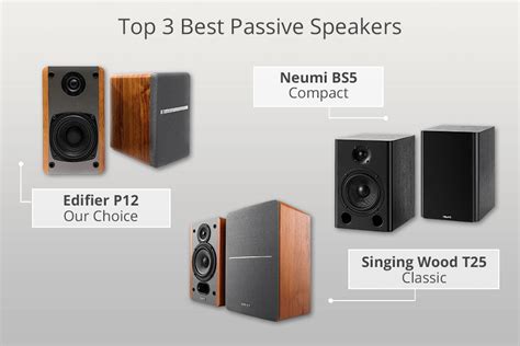 5 Best Passive Speakers in 2024