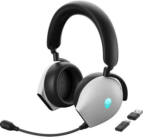 Alienware AW920H Tri-Mode Wireless RGB Gaming Headset, Dolby Atmos ...