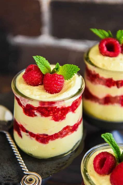 Lemon Raspberry Fluff: sweet whipped cream and zesty lemon curd are whipped together and layered ...