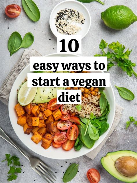 10 Easy Ways to Start a Vegan Diet - Health My Lifestyle