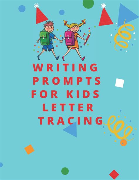 Buy Writing Prompts for Kids Letter Tracing: Trace Letters& Numbers ...
