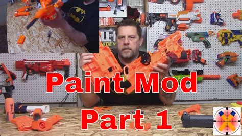 Nerf Demolisher Paint Mod Part 1 - YouTube